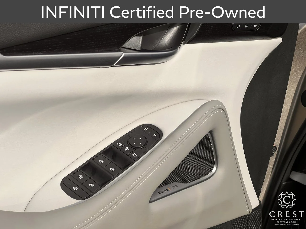 Certified Used 2027 Warm Titanium Black Obsid INFINITI AUTOGRAPH image 23
