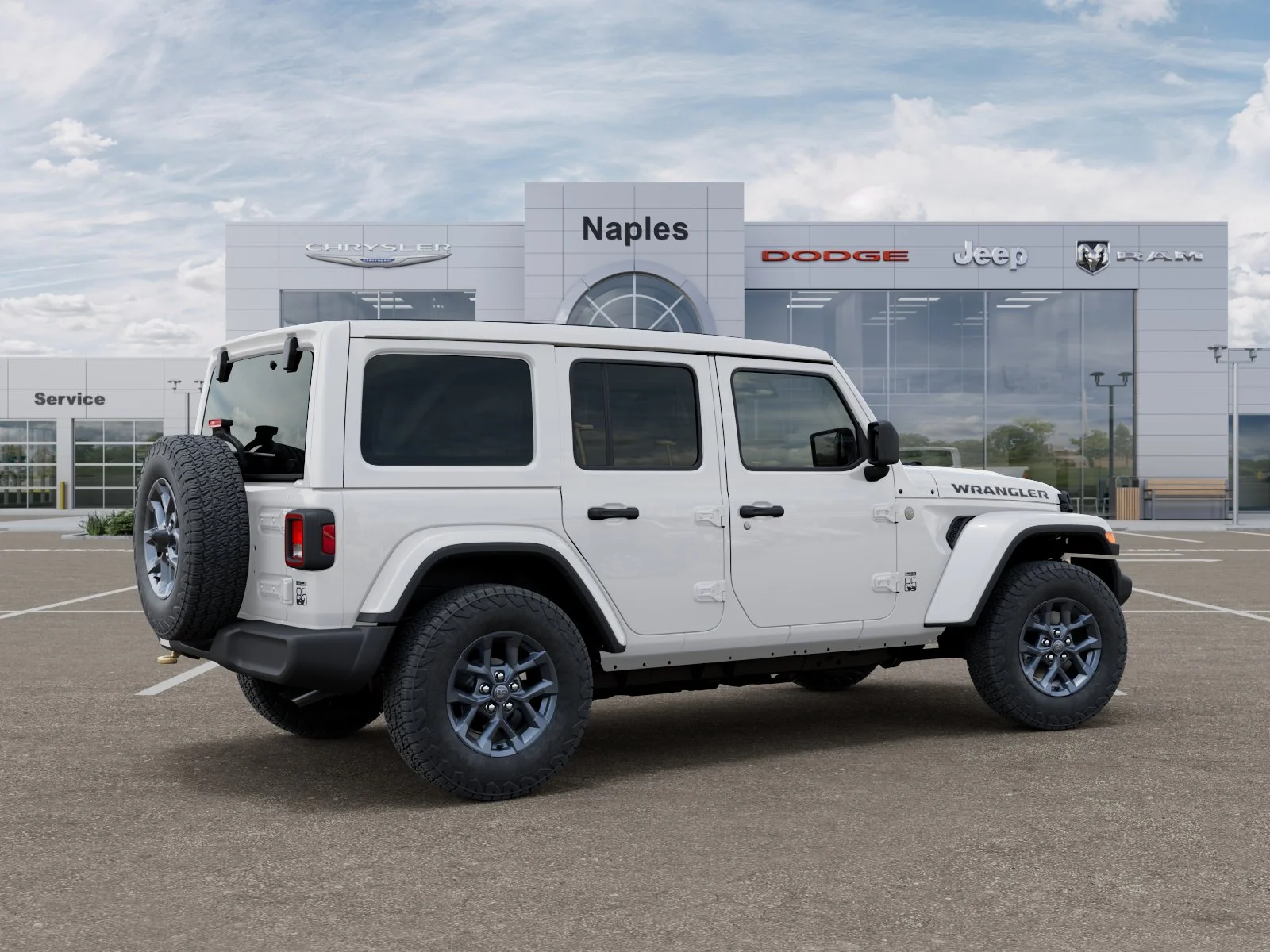 New 2026 Bright White Clear-Coat Exterior Paint Jeep 85th Anniversary image 30