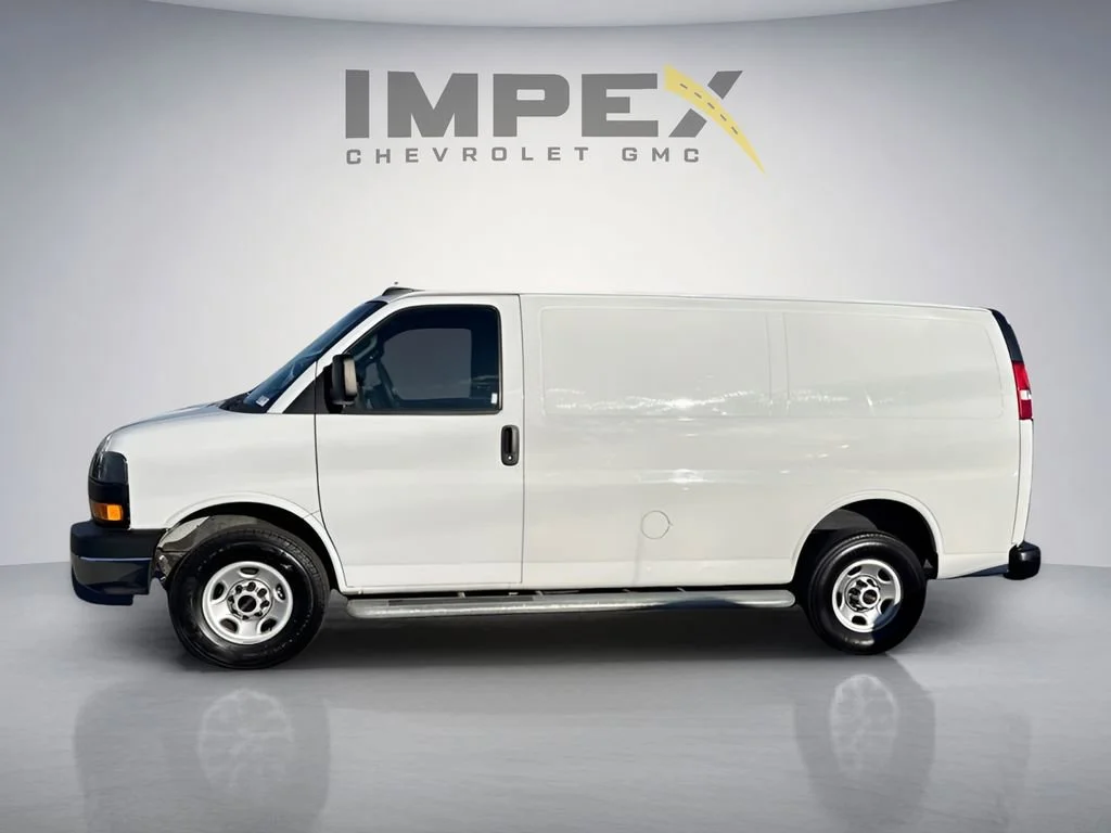 Used 2022 Summit White GMC Work Van image 2