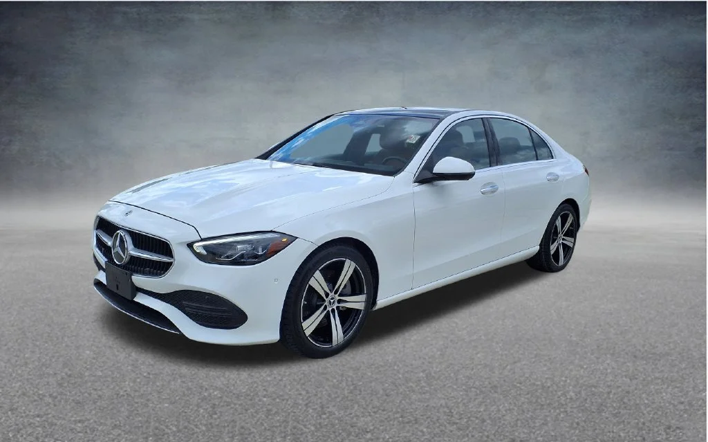 Used 2025 White Mercedes-Benz C 300 image 3