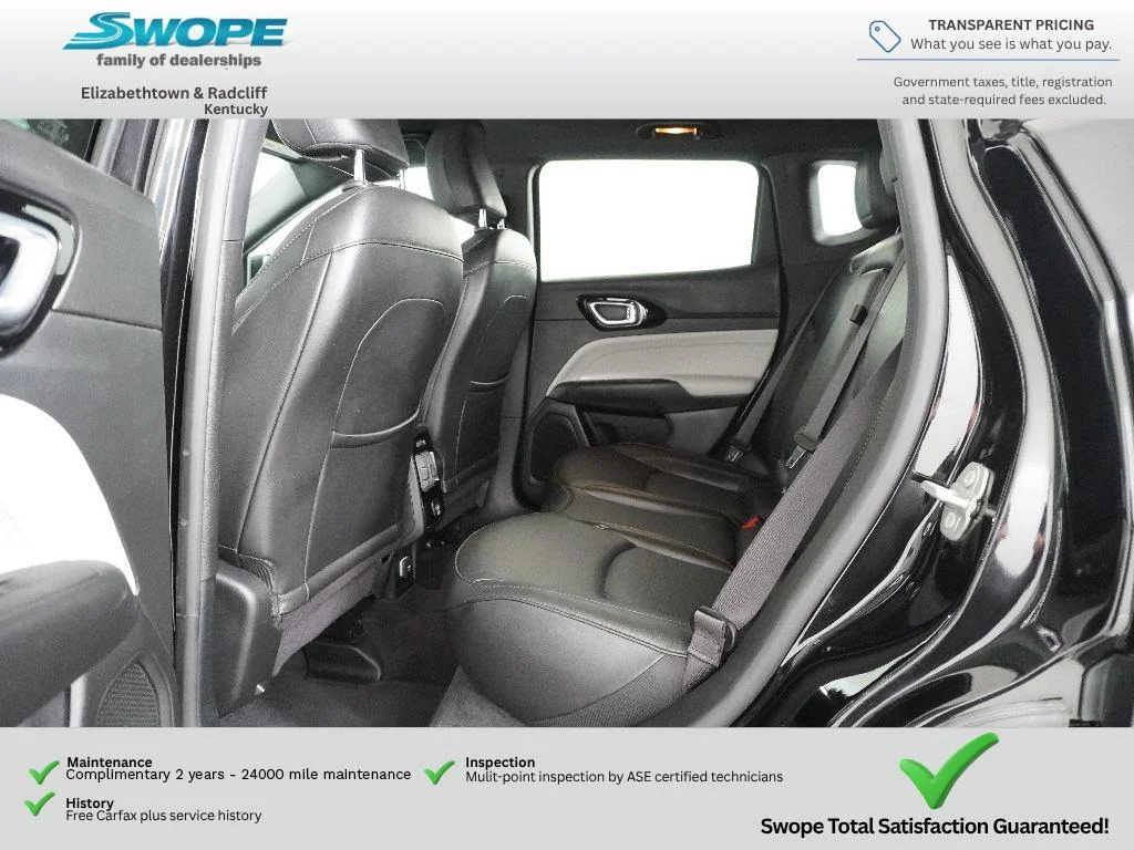 Certified Used 2023 Diamond Black Crystal Pearlcoat Jeep Limited image 11