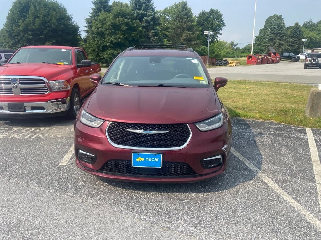 Used 2021 Velvet Red Pearlcoat Chrysler Touring image 2