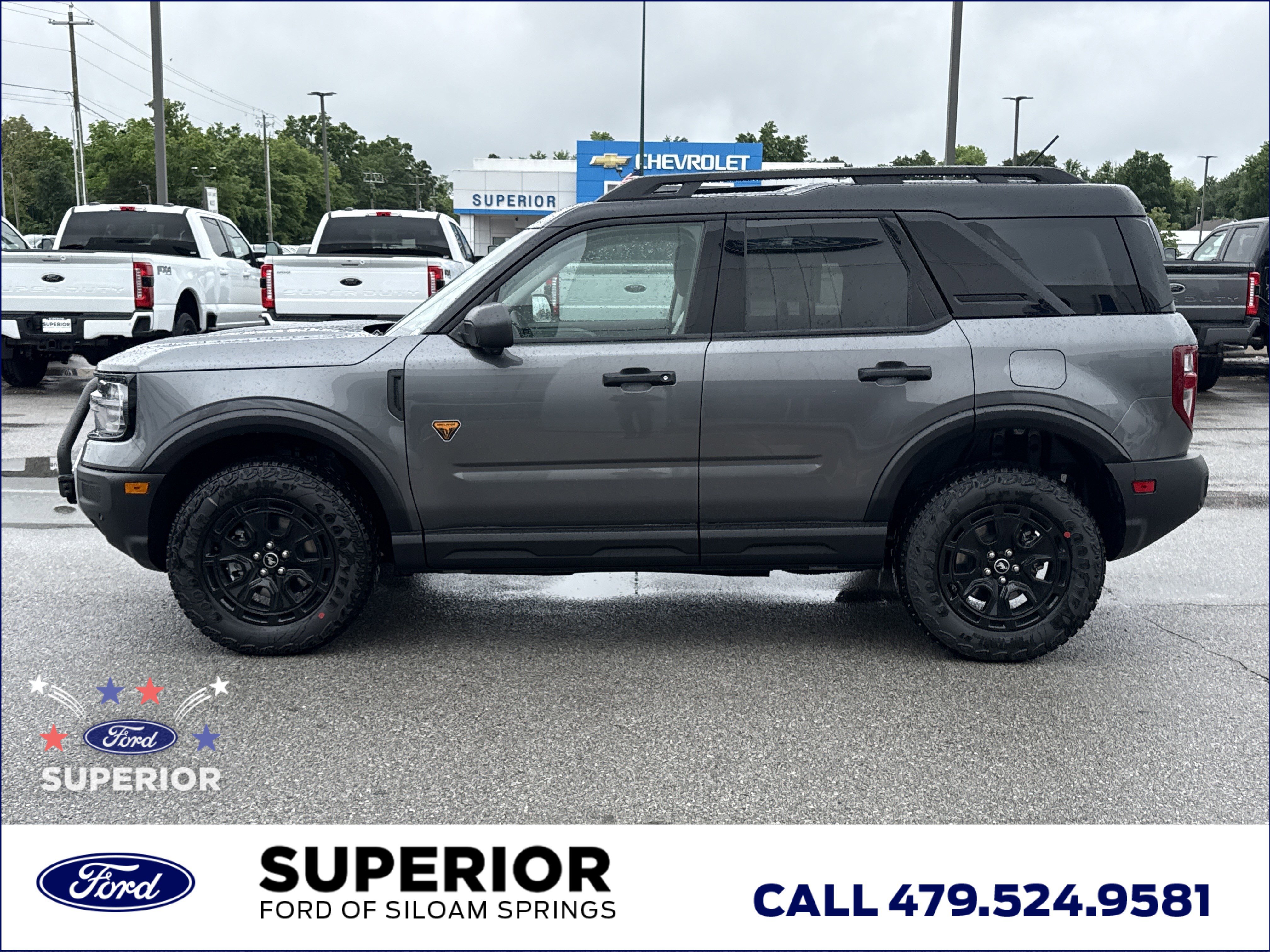 New 2026 Carbonized Gray Metallic Ford Badlands 4WD image 10