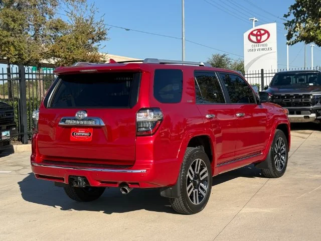 Certified Used 2023 BARCELONA RED MET. Toyota Limited image 4