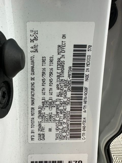 Used 2021 White Toyota SR image 29