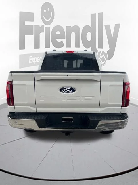 New 2026 Star White Metallic Tri-Coat Ford Lariat® image 8