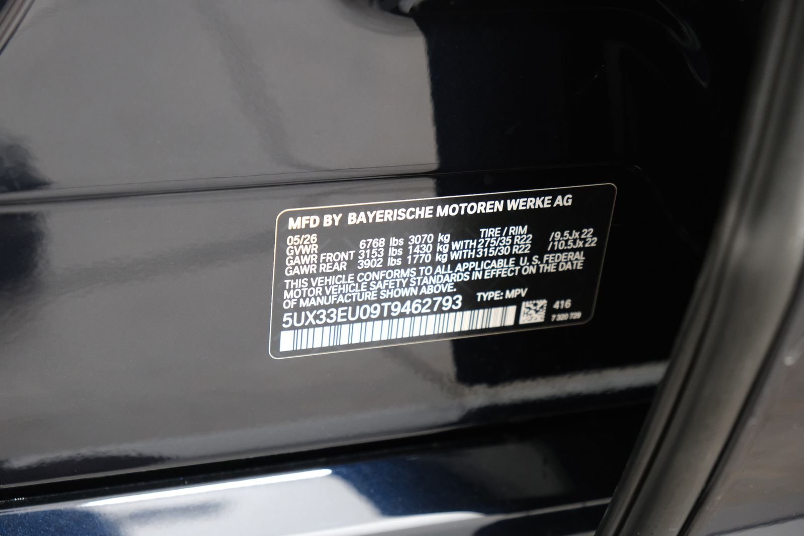 New 2026 Carbon Black Metallic BMW M60i image 54