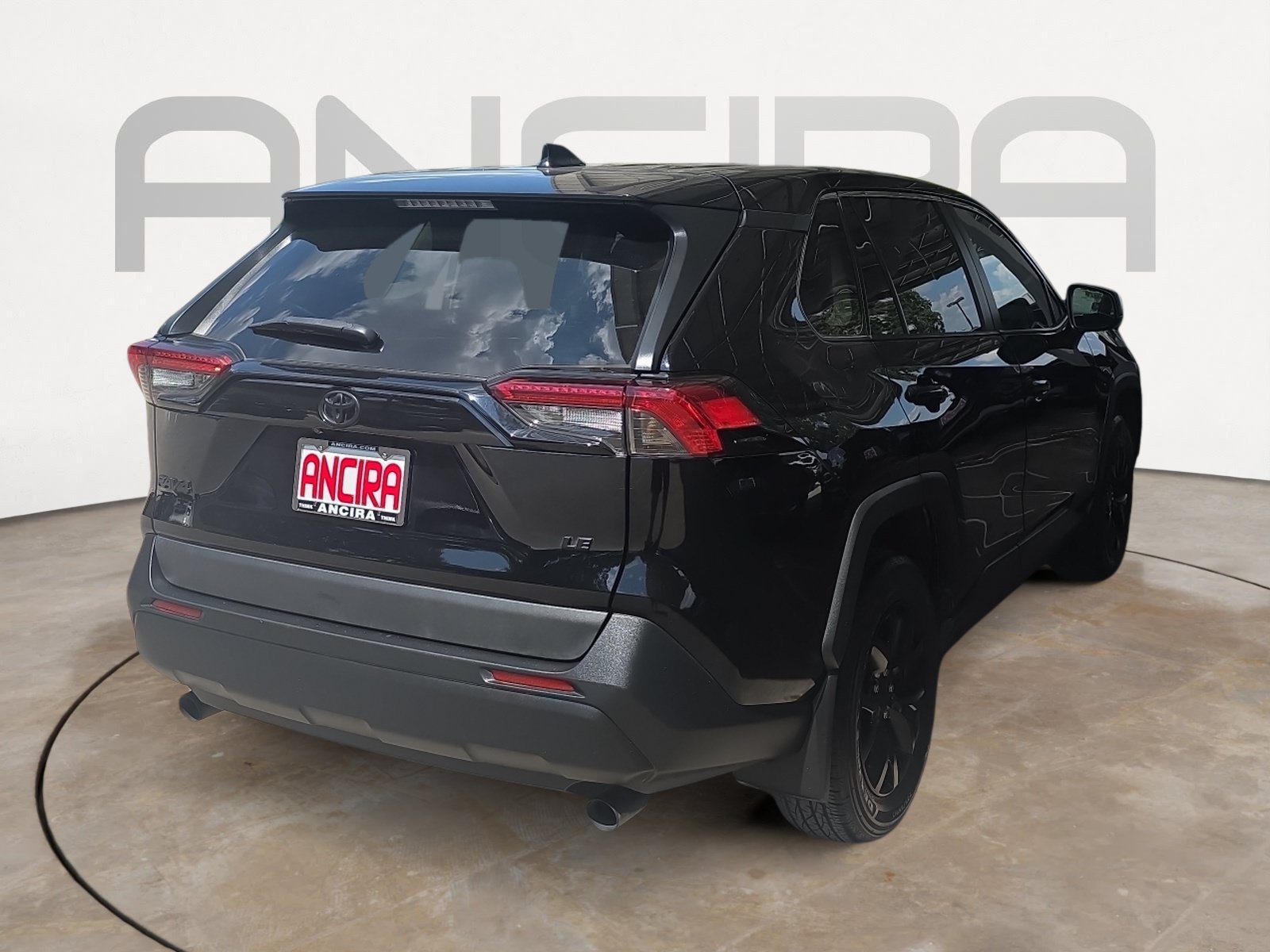 Used 2023 Midnight Black Metallic Toyota LE image 8