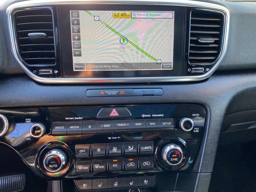 Used 2022 Blue Kia LX image 13
