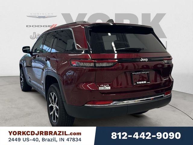Used 2024 Red Jeep Limited image 3