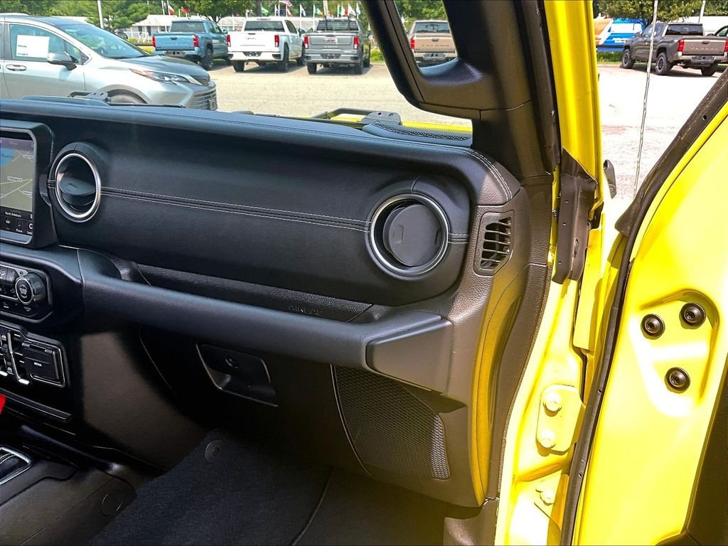 Used 2023 Yellow Jeep Sahara 4xe image 13