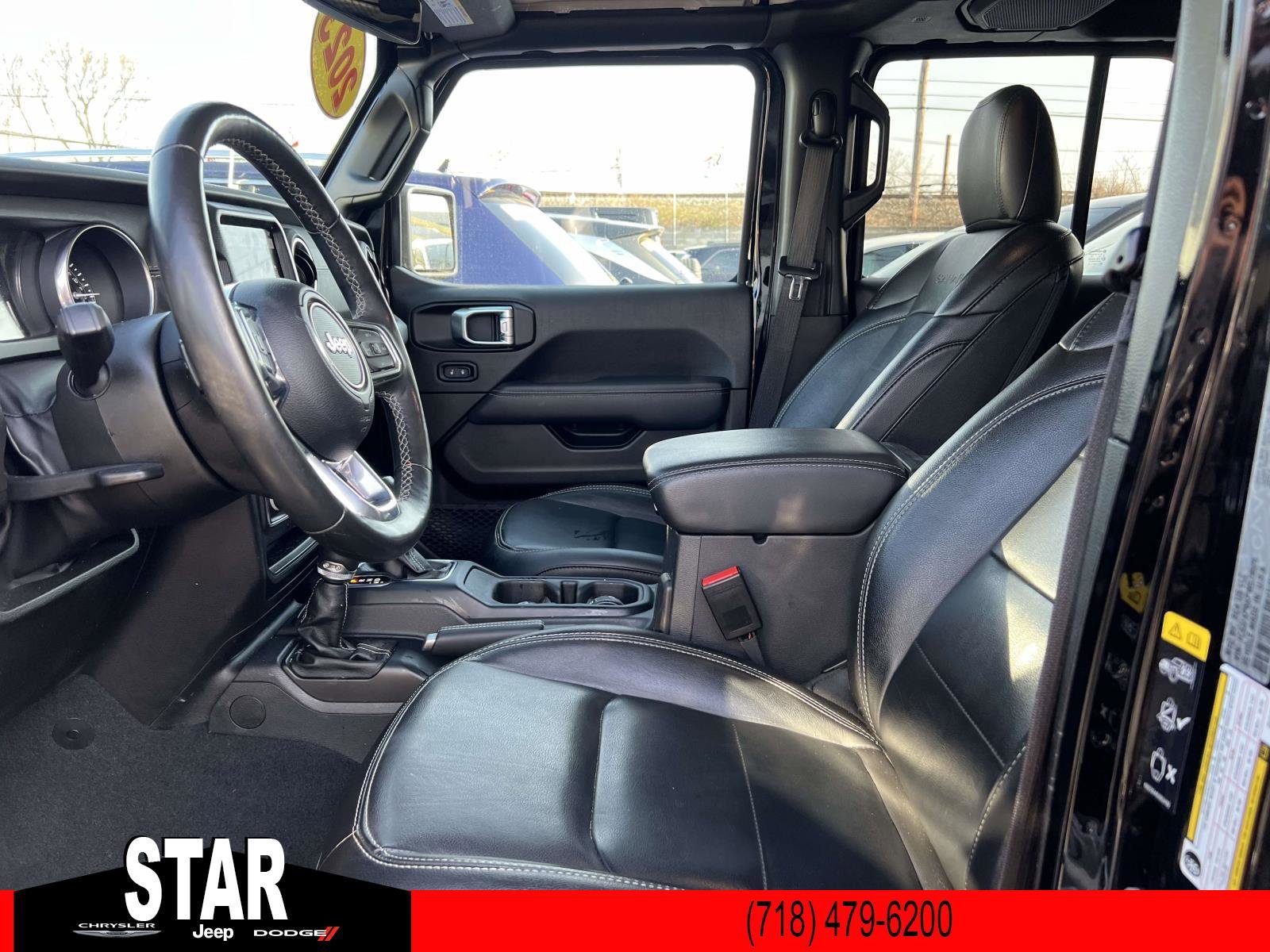 Used 2023 Black Clearcoat Jeep Sahara image 16