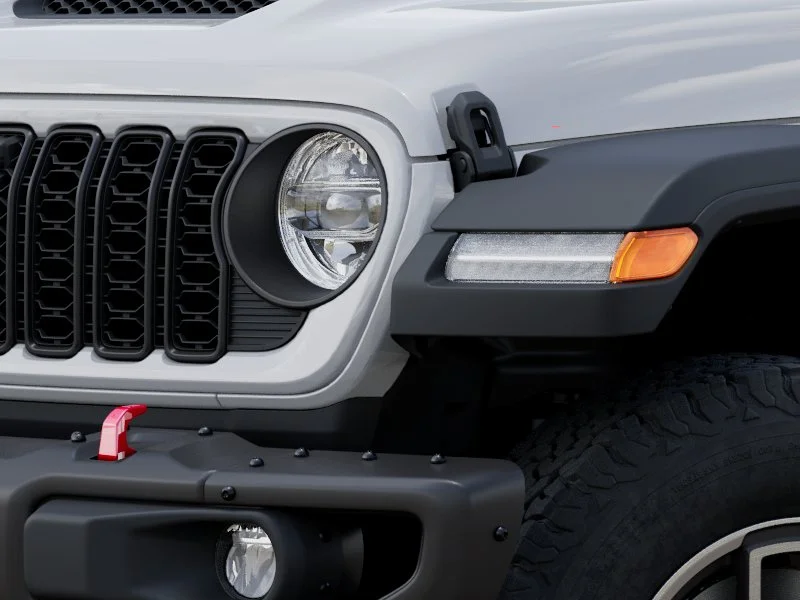 New 2026 Bright White Clear-Coat Exterior Paint Jeep Rubicon image 37