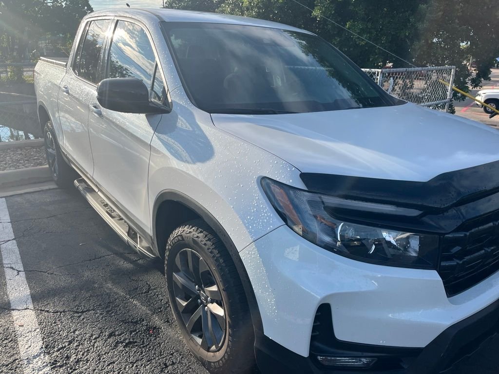 Certified Used 2025 Platinum White Pearl Honda Sport image 3