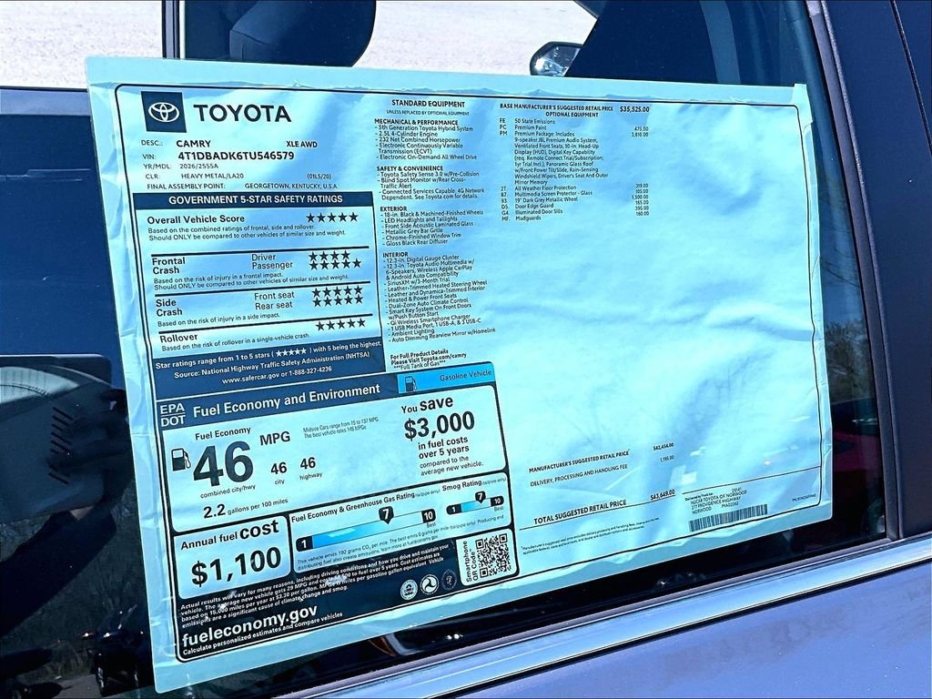 New 2026 Heavy Metal Toyota XLE image 18