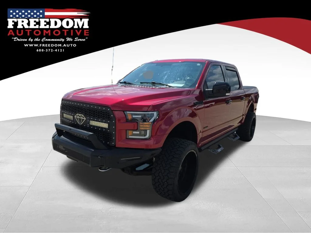 Used 2016 Ruby Red Metallic Ford XLT image 1