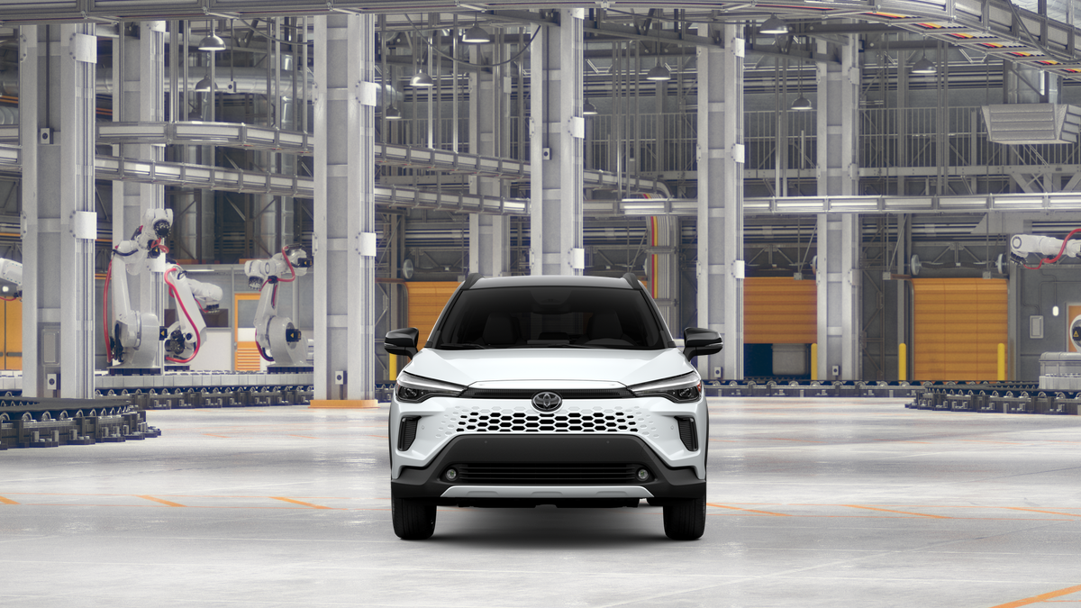 New 2026 Wind Chill Pearl with Jet Black roof Toyota Hybrid XSE image 17