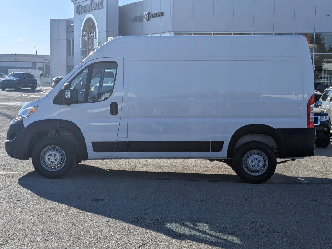 Certified Used 2025 White RAM Tradesman - - C/V HR 136 WB - Pkg 22B - Convenience Grp - Cargo Partition - Wall Paneling & More! image 5