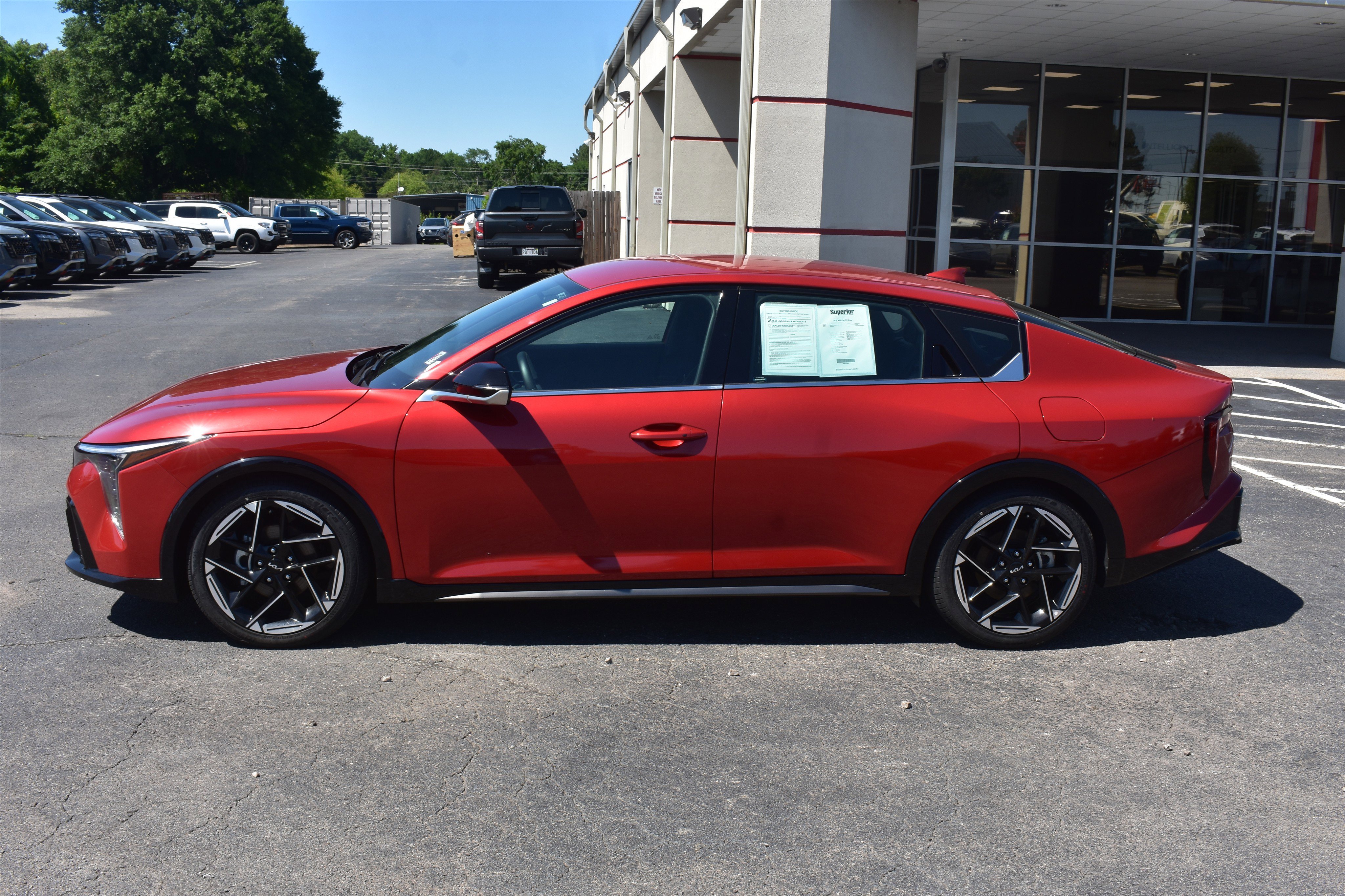 Used 2025 Currant Red Kia GT-Line image 10