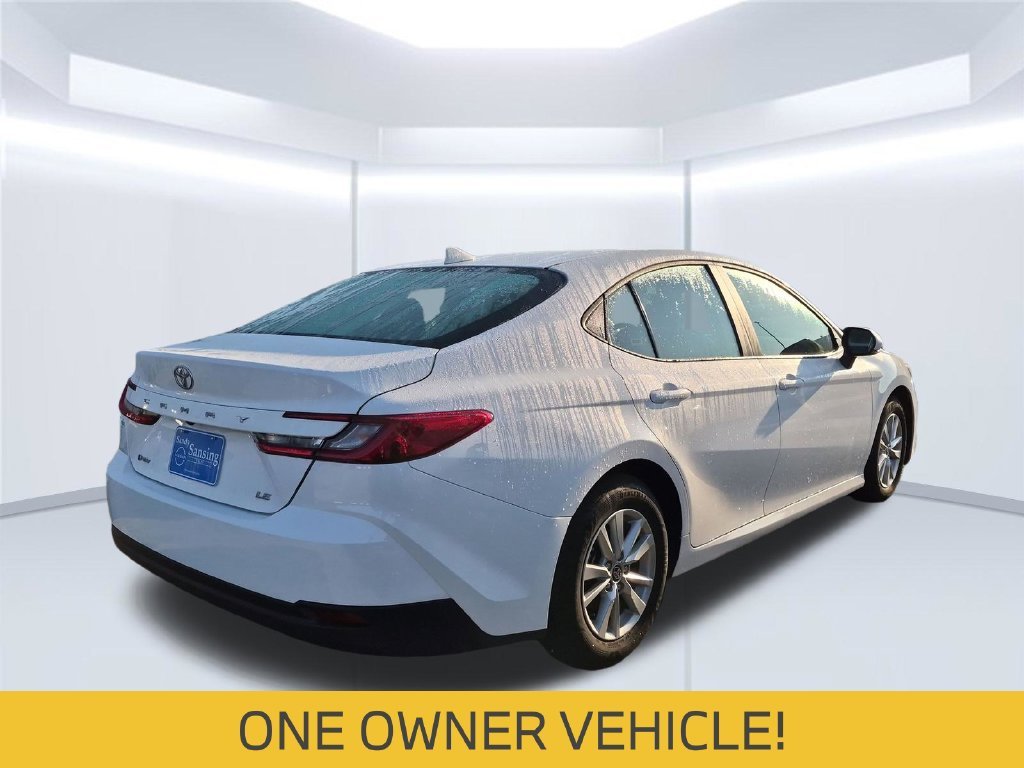 Used 2025 White Toyota LE image 4