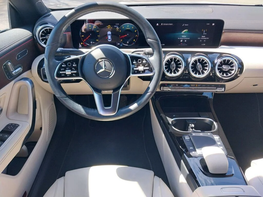 Used 2023 Polar White Mercedes-Benz CLA 250 image 2