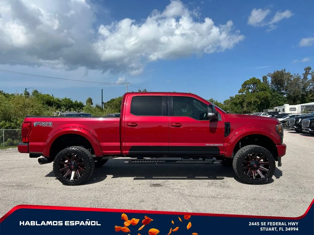 Used 2021 Red Ford LARIAT image 8