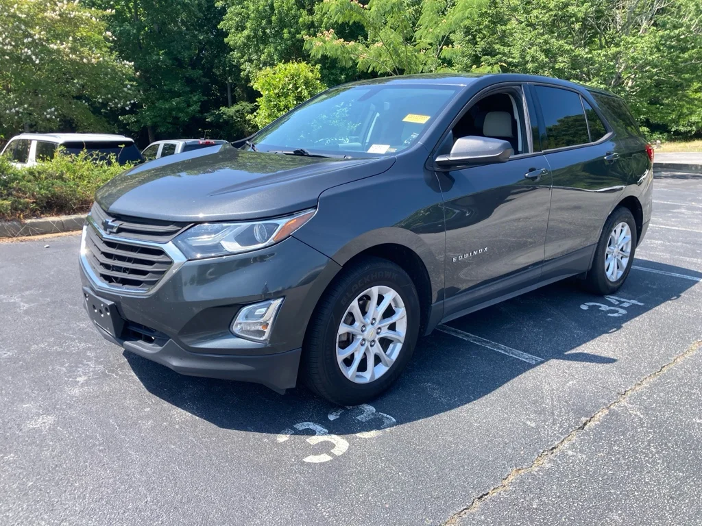 Used 2018 Chevrolet Equinox LS with VIN 2GNAXHEVXJ6201195 for sale in Lexington, SC