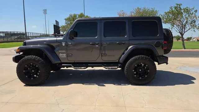 Used 2018 Gray Jeep Unlimited Sahara image 5