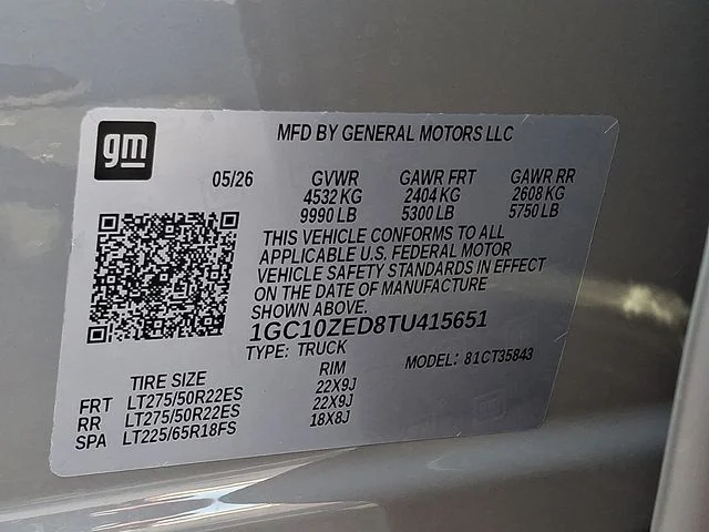 New 2026 Gray Chevrolet LT image 20