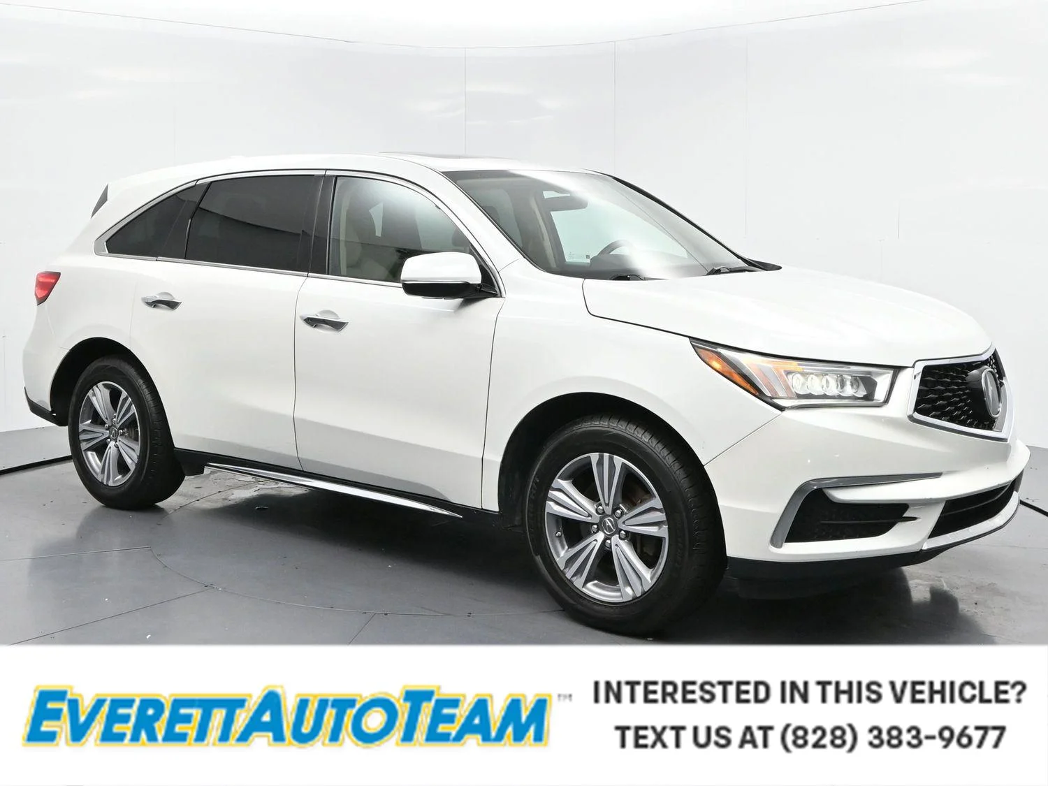 Used 2020 Platinum White Pearl Acura SH-AWD image 1