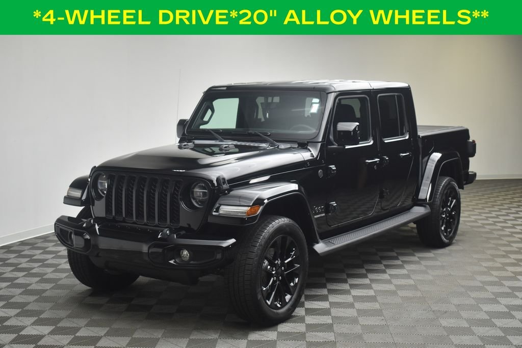Certified Used 2021 Black Clearcoat Jeep Overland image 2