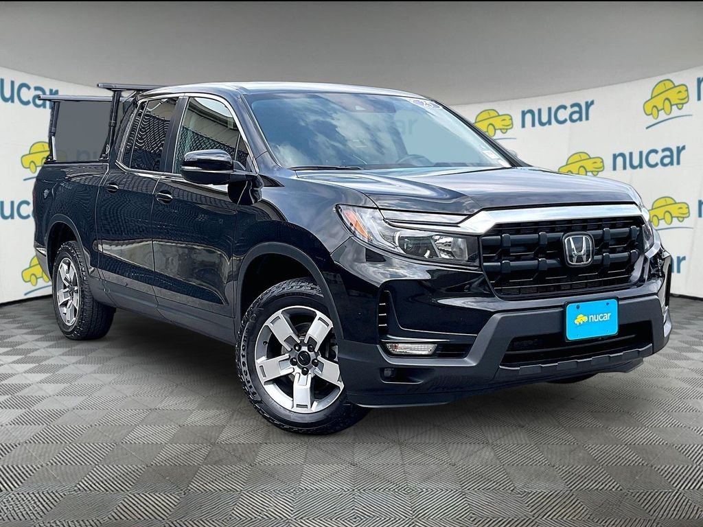 Black 2025 Honda Ridgeline Pickup Truck All-Wheel Drive