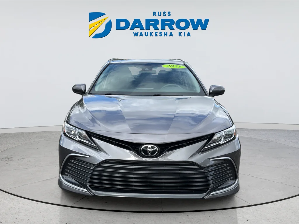 Used 2021 Gray Toyota LE image 8