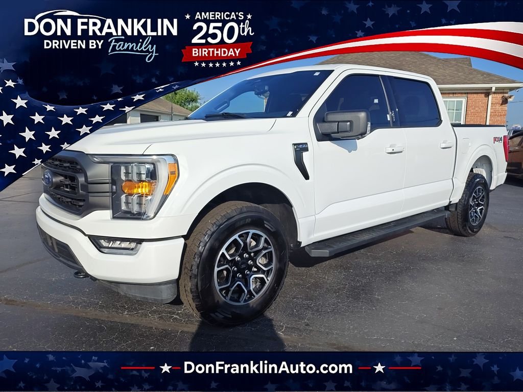 Used 2023 White Ford XLT image 1