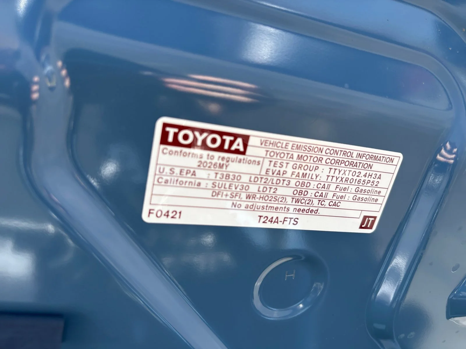 New 2026 Heritage Blue Toyota  TRD Off-Road image 10