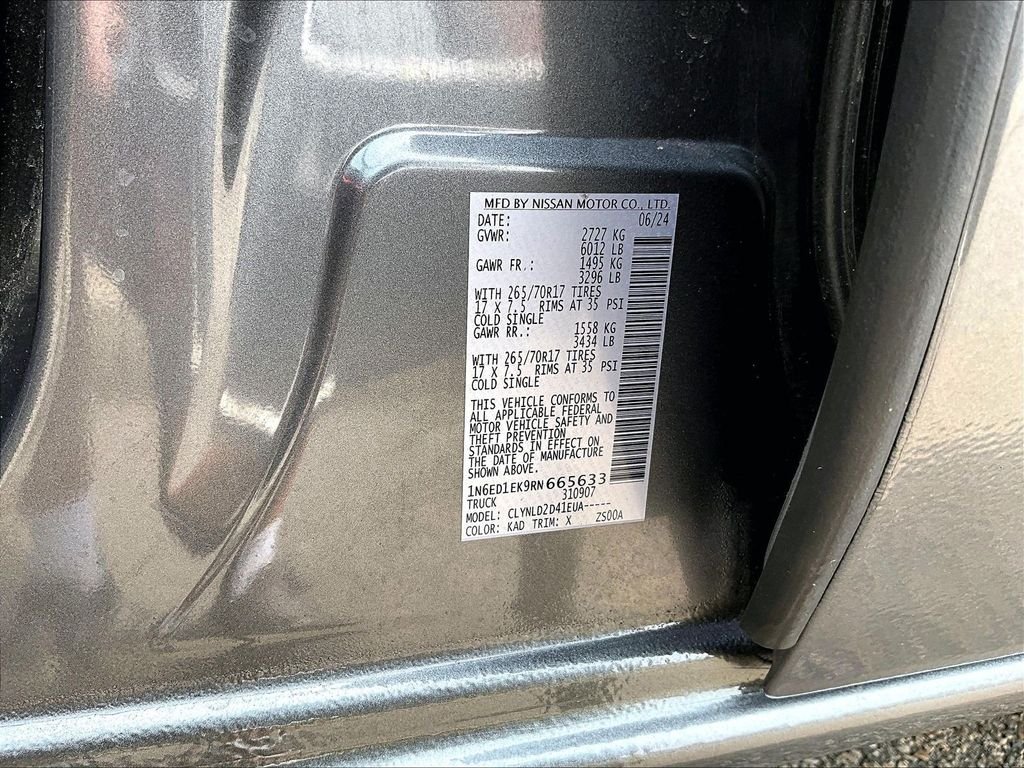 Certified Used 2024 Gray Nissan PRO-4X image 34