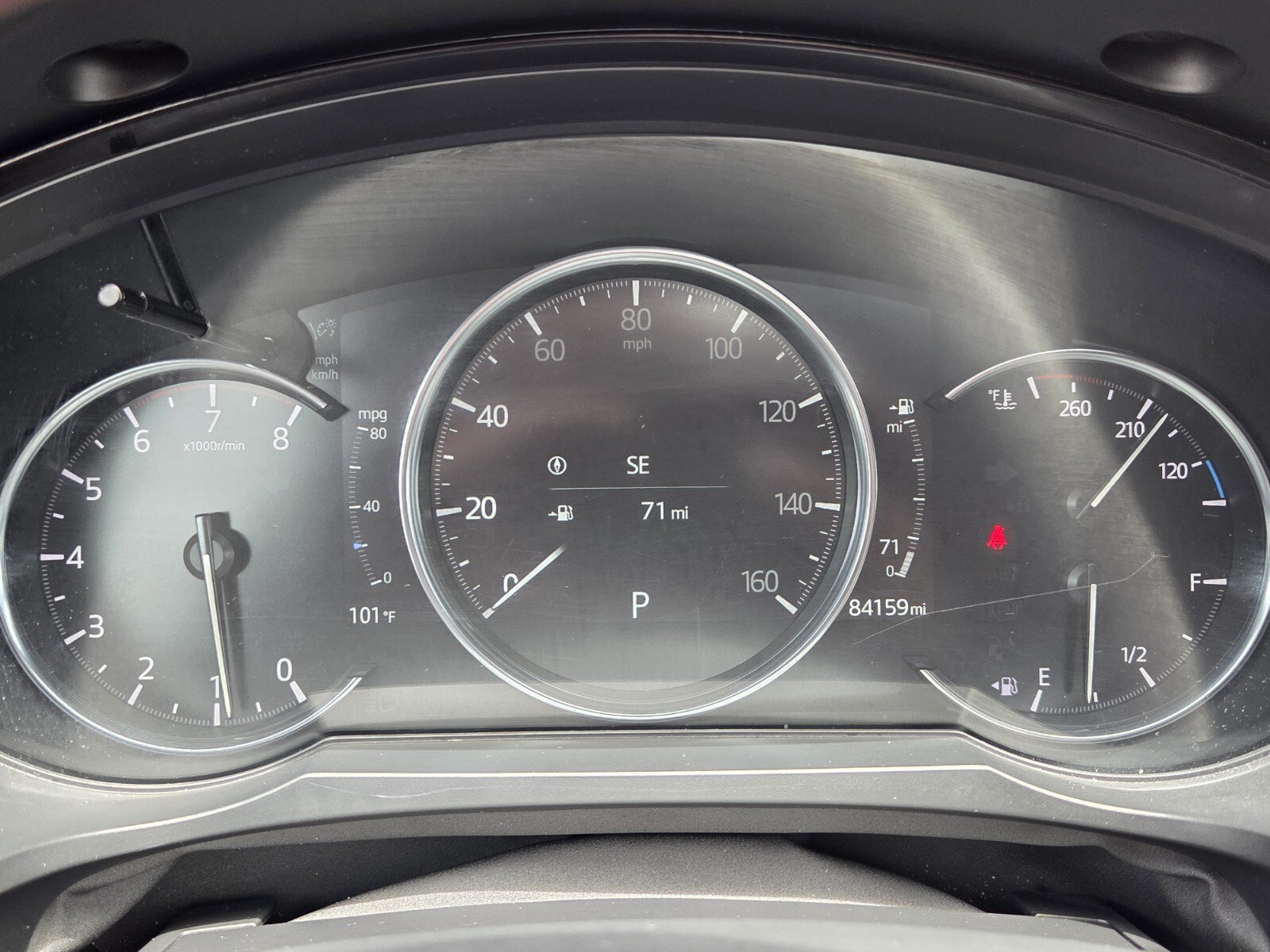Used 2022 Polymetal Gray Metallic Mazda Carbon Edition image 27