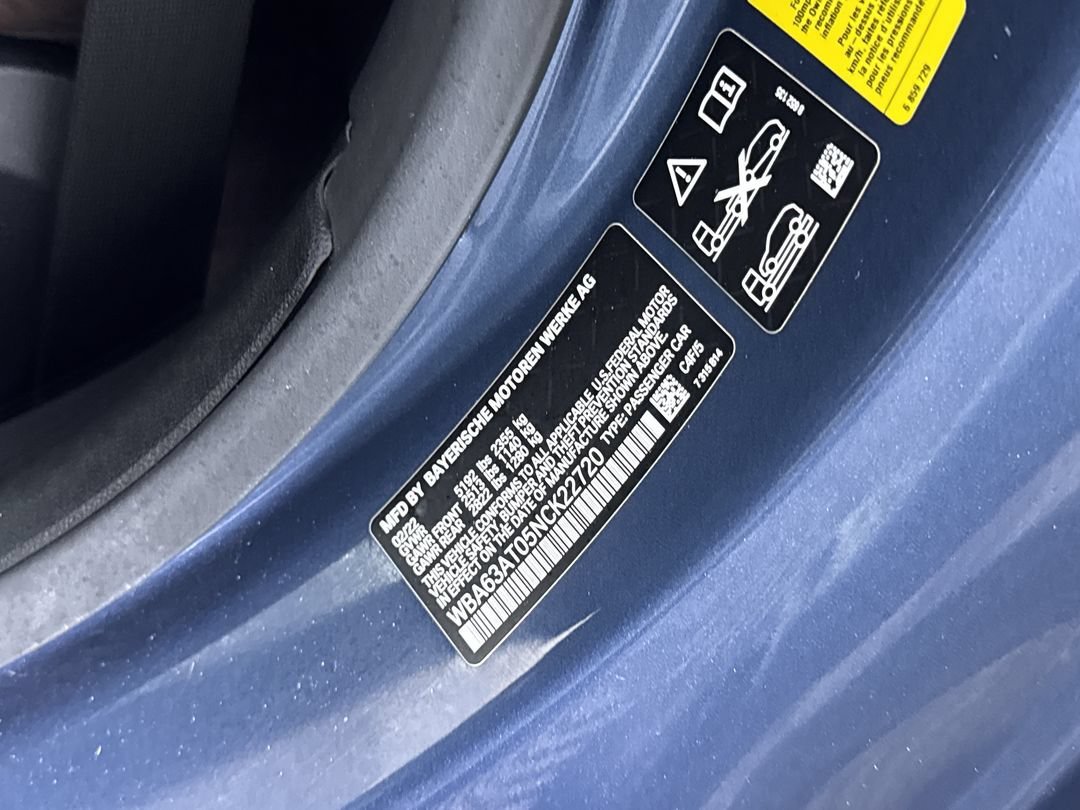 Used 2022 Arctic Race Blue Metallic BMW M440i xDrive image 11