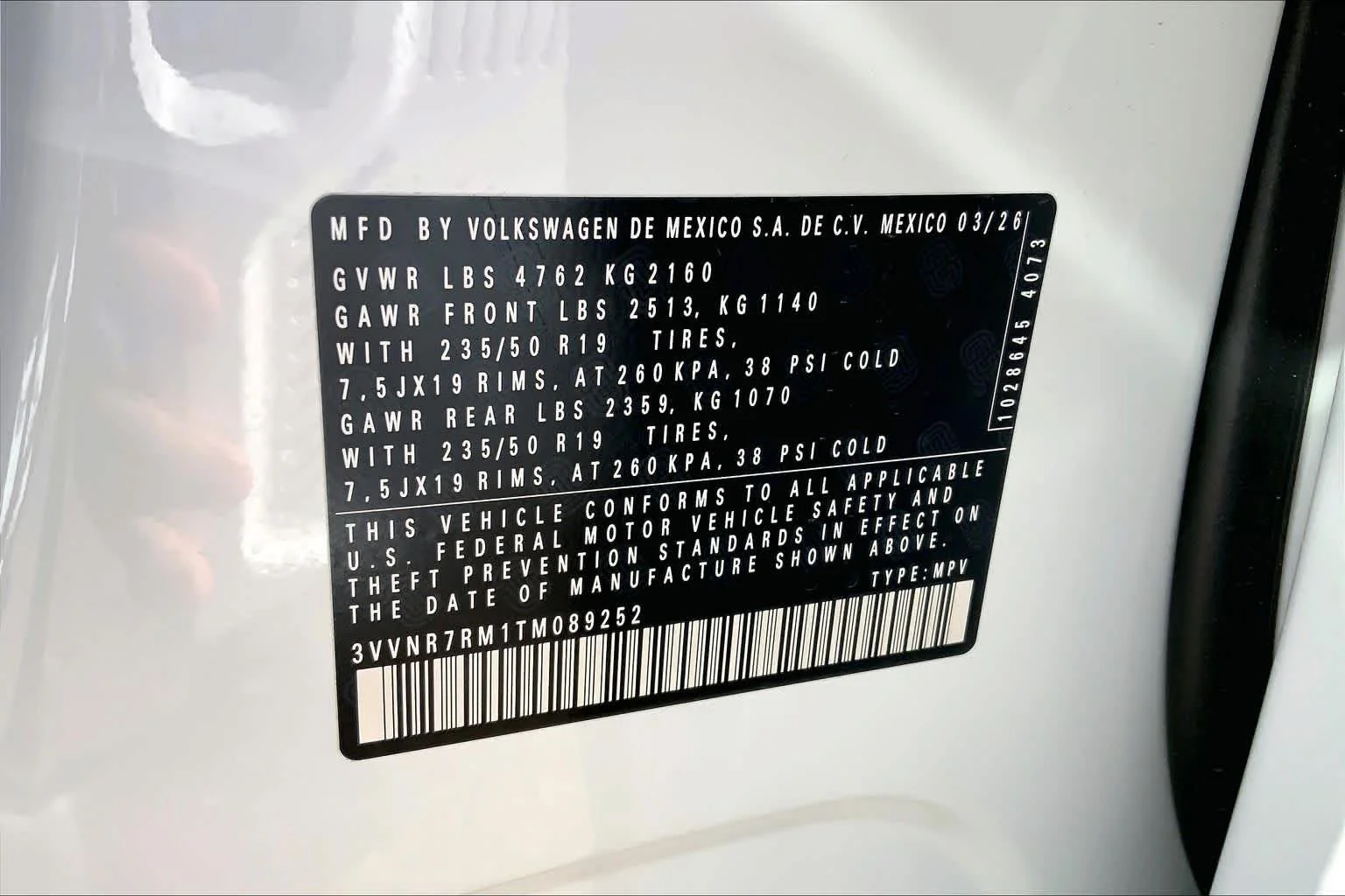 New 2026 Pure White Volkswagen SE image 21