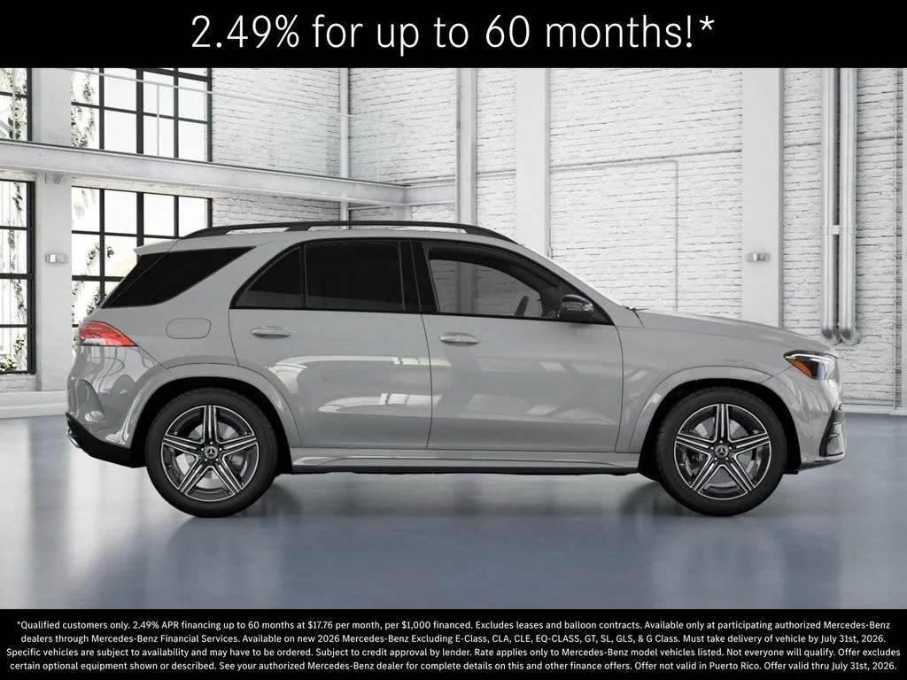 New 2026 MANUFAKTUR Alpine Grey Mercedes-Benz GLE 450 image 2