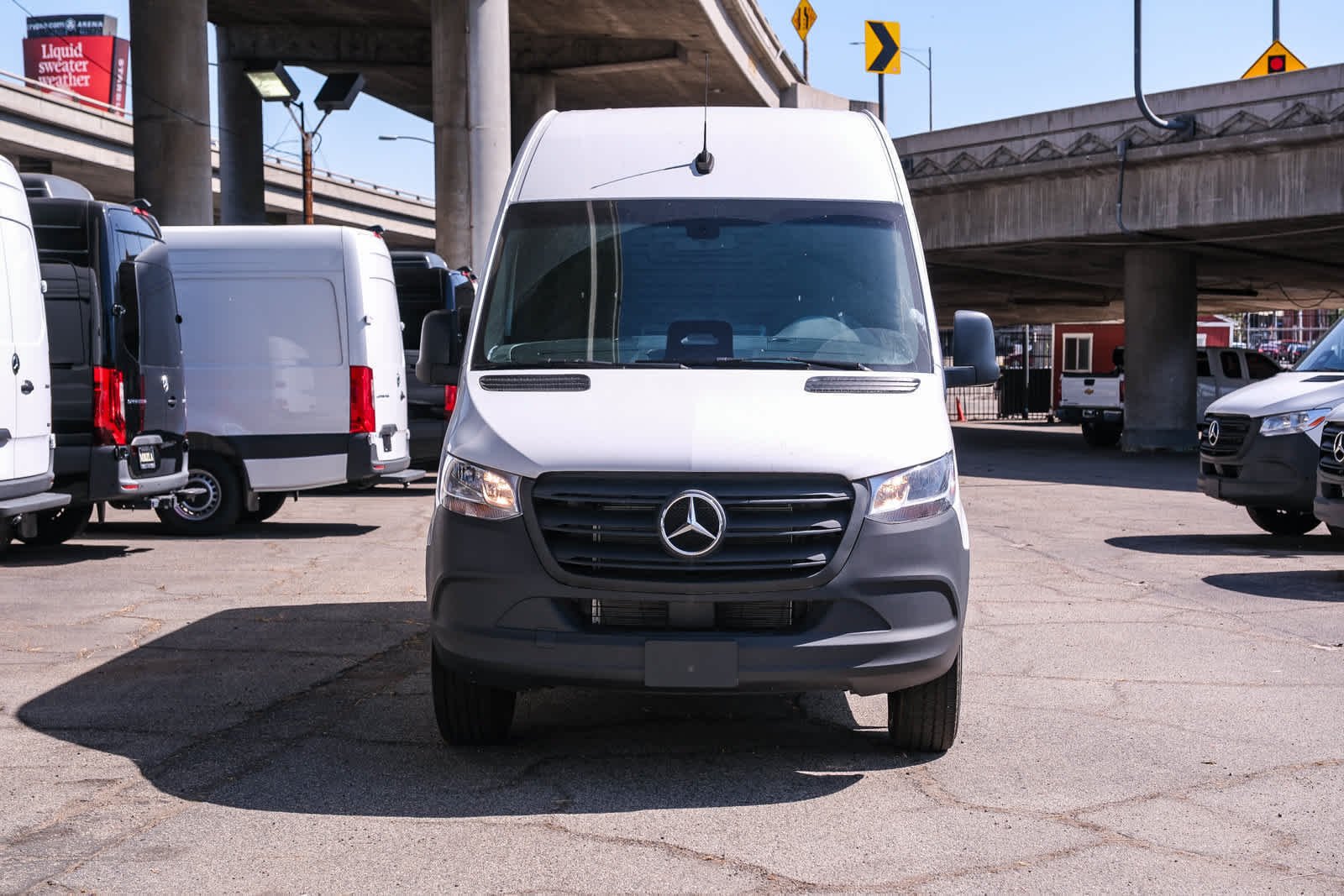 New 2025 Arctic+White Mercedes-Benz Cargo 144 WB  RWD 2.0L 4-Cylinder image 2