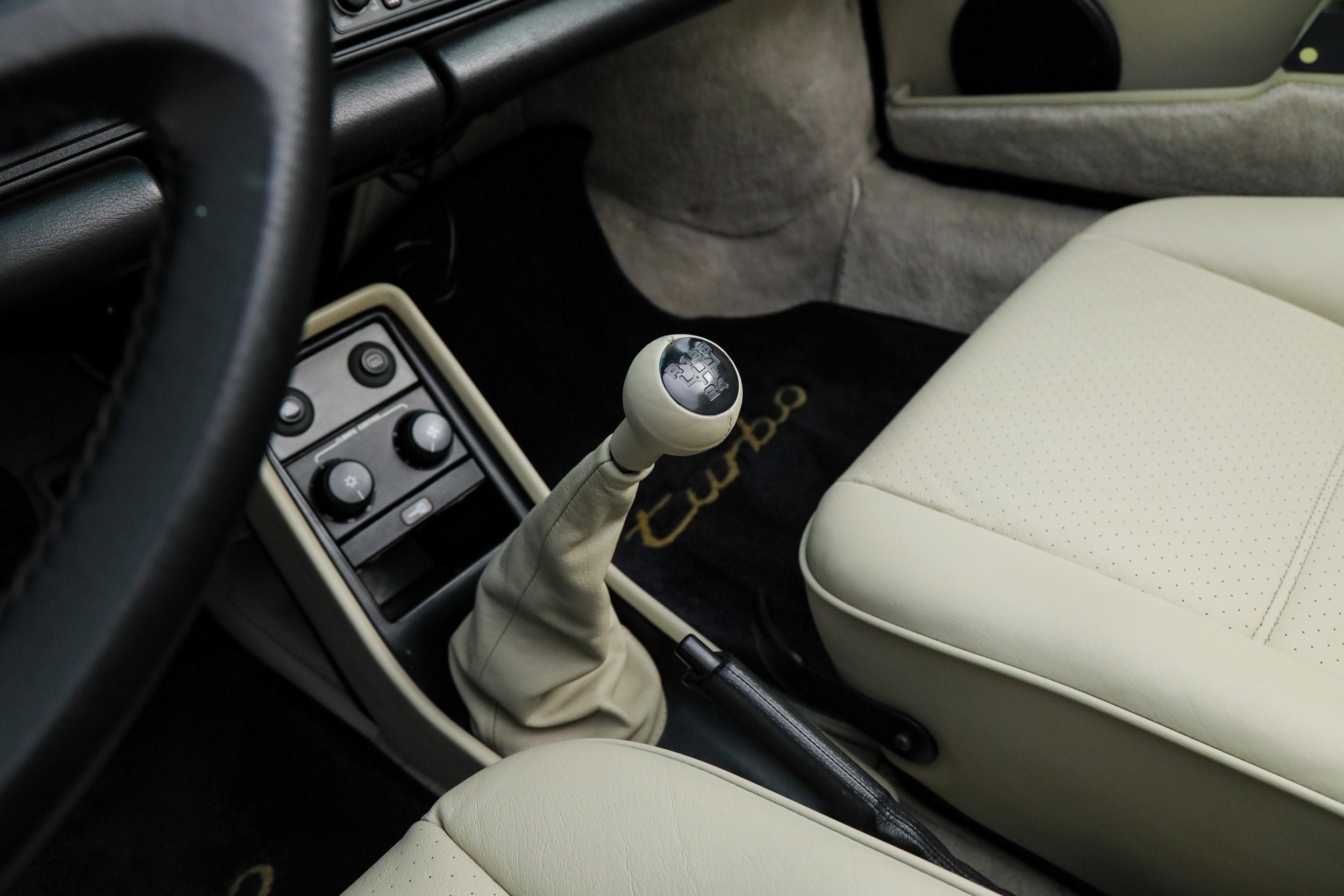 Used 1989 Black Porsche Turbo Cabriolet Slantnose image 47