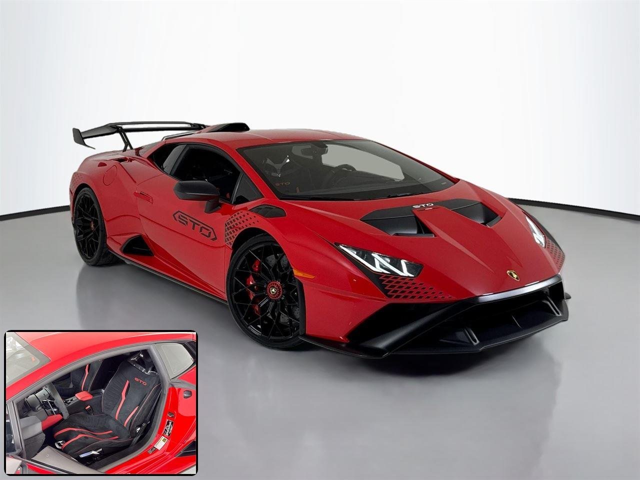 2022 Lamborghini Huracan STO | $13k Rosso Mars Paint | Graphics