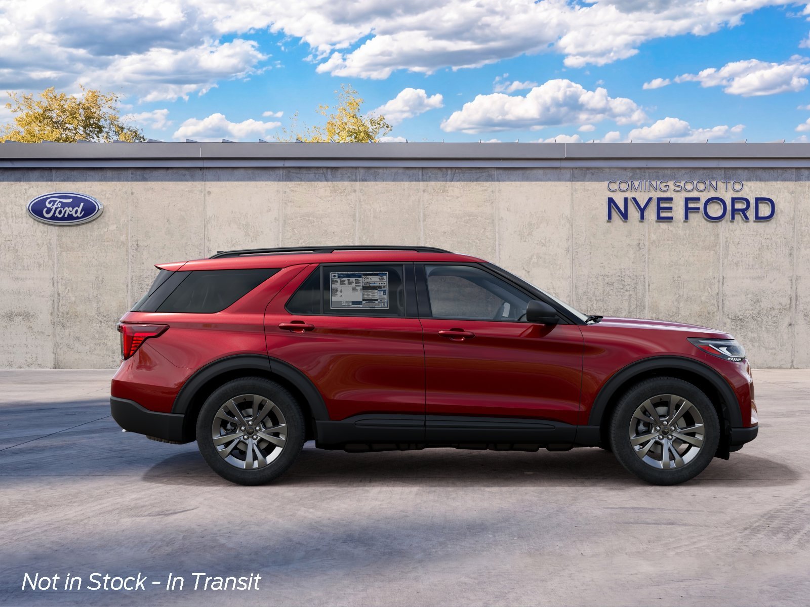 New 2027 Ruby Red Metallic Tinted Clearcoat Ford Active image 10