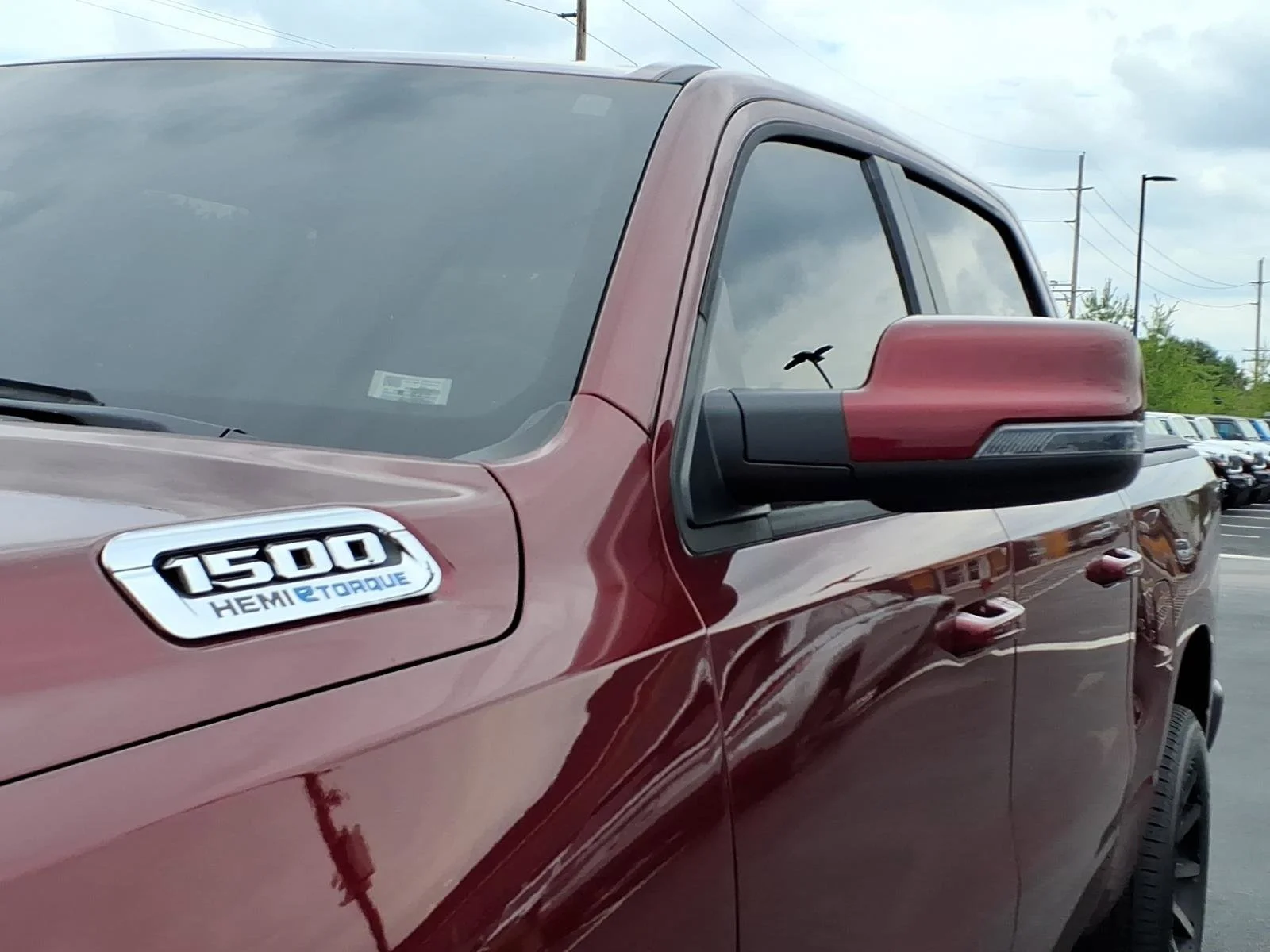 Used 2024 Delmonico Red Pearlcoat Ram Big Horn image 32