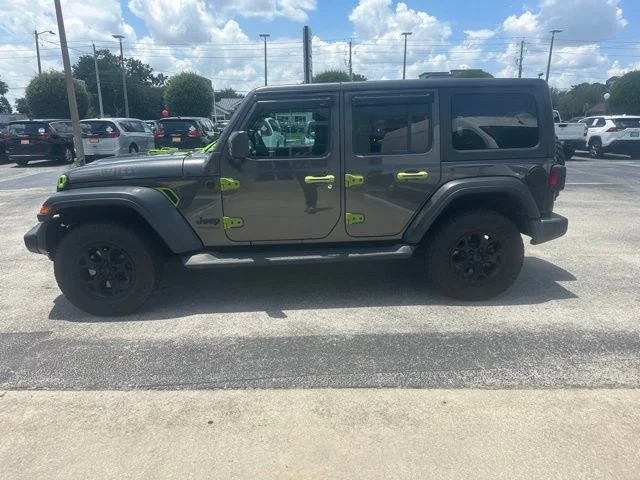 Used 2020 Gray Jeep Unlimited Willys image 4