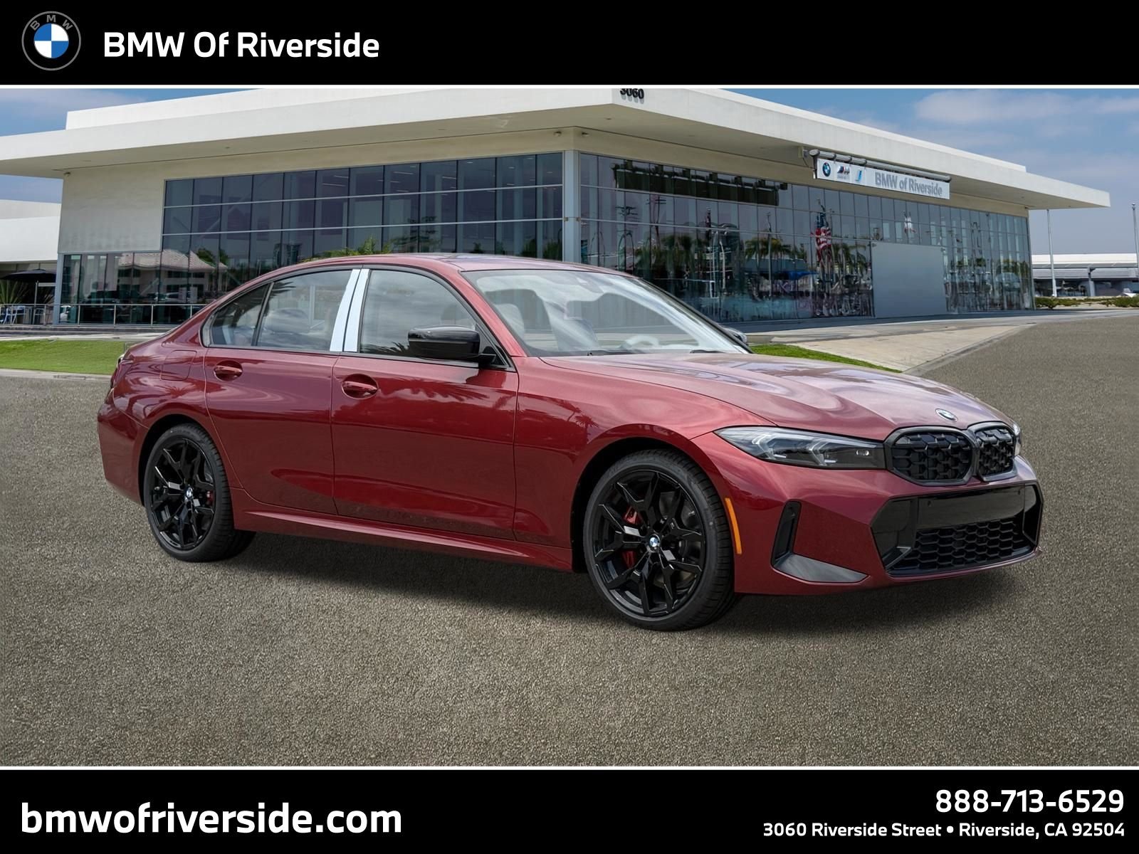 New 2026 Vegas Red Metallic BMW 330i image 1