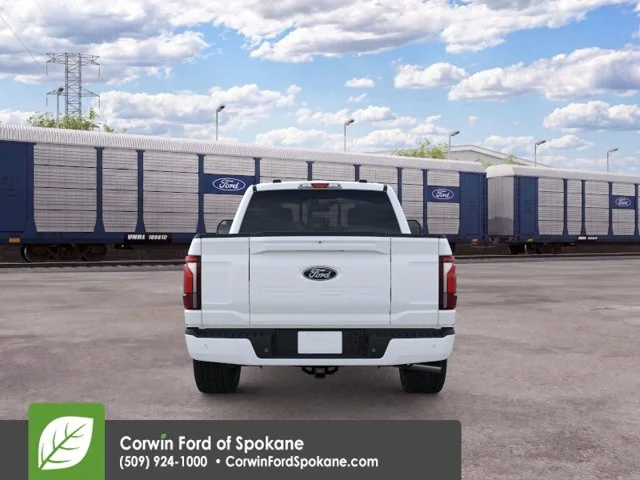 New 2026 Star White Metallic Tri-Coat Ford Lariat image 7