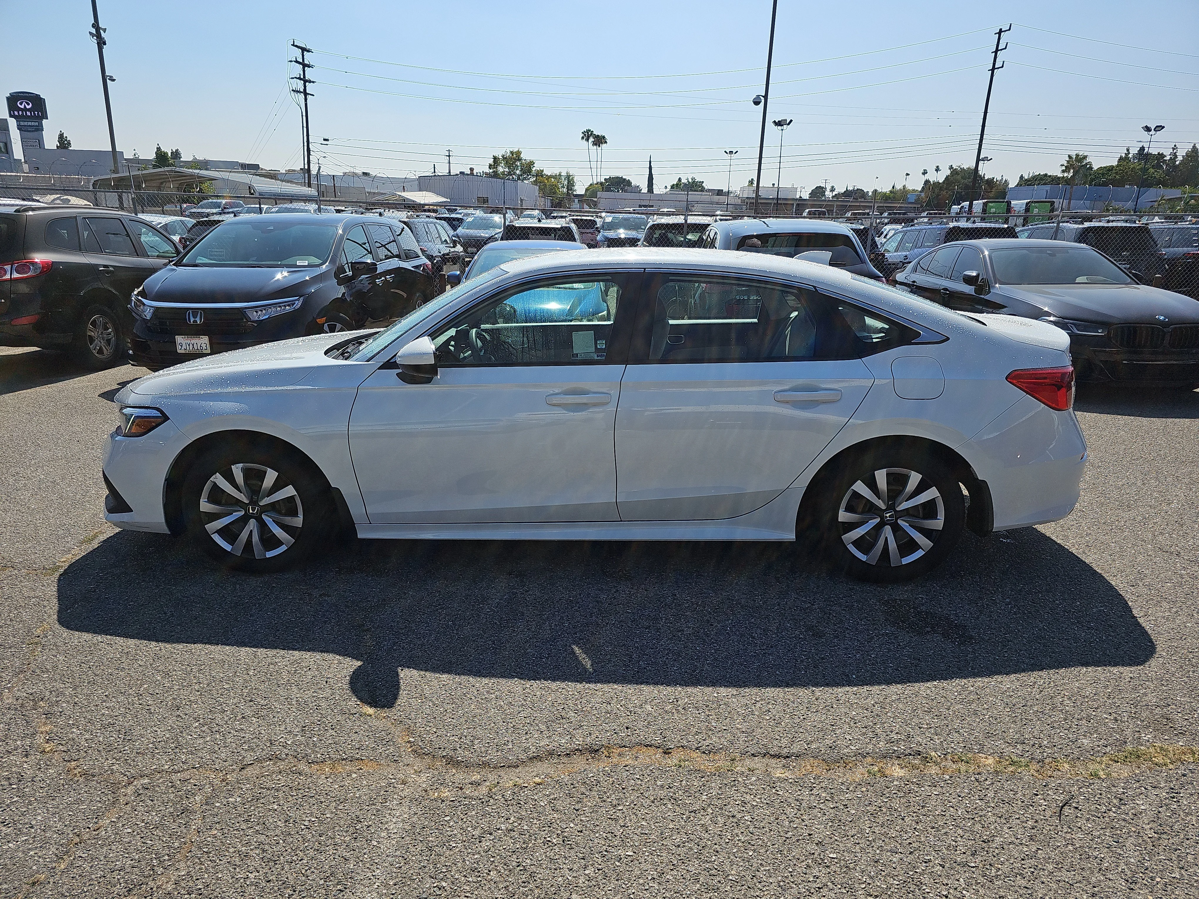 Used 2023 Meteorite Gray Metallic Honda LX image 7