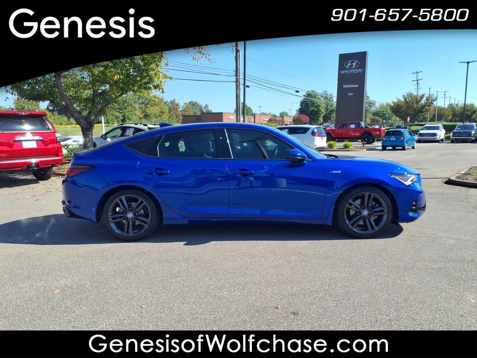 Used 2025 Blue Acura A-Spec Tech Package image 6